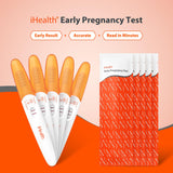 Test iHealth a couleur rose pour une detection visuelle rapide