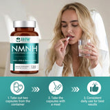 Capsules NMNH IHW—prise quotidienne facile à intégrer dans la routine.