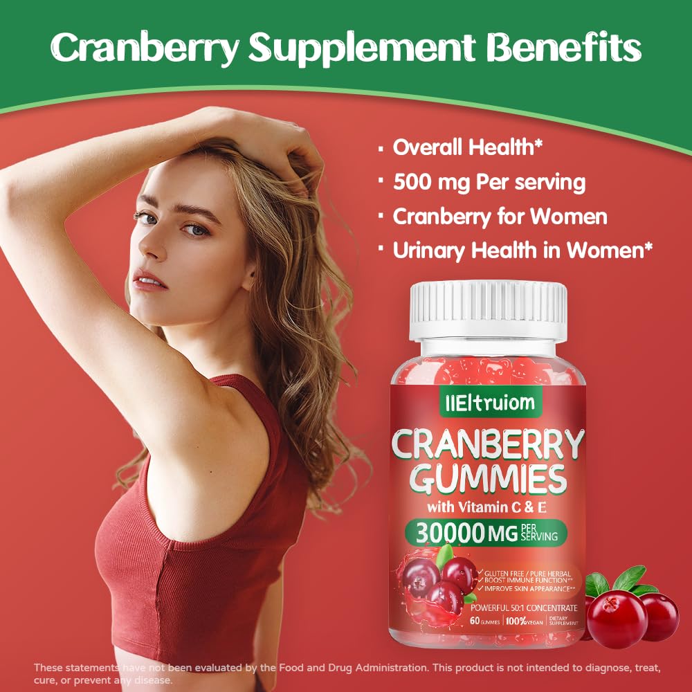 IIEltruiom gommes hibiscus et vitamines C et E, ingrédients naturels.