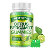 IIEltruiom Gommes bergamote citrus, goût fruité et texture agréable pour routine bien-être