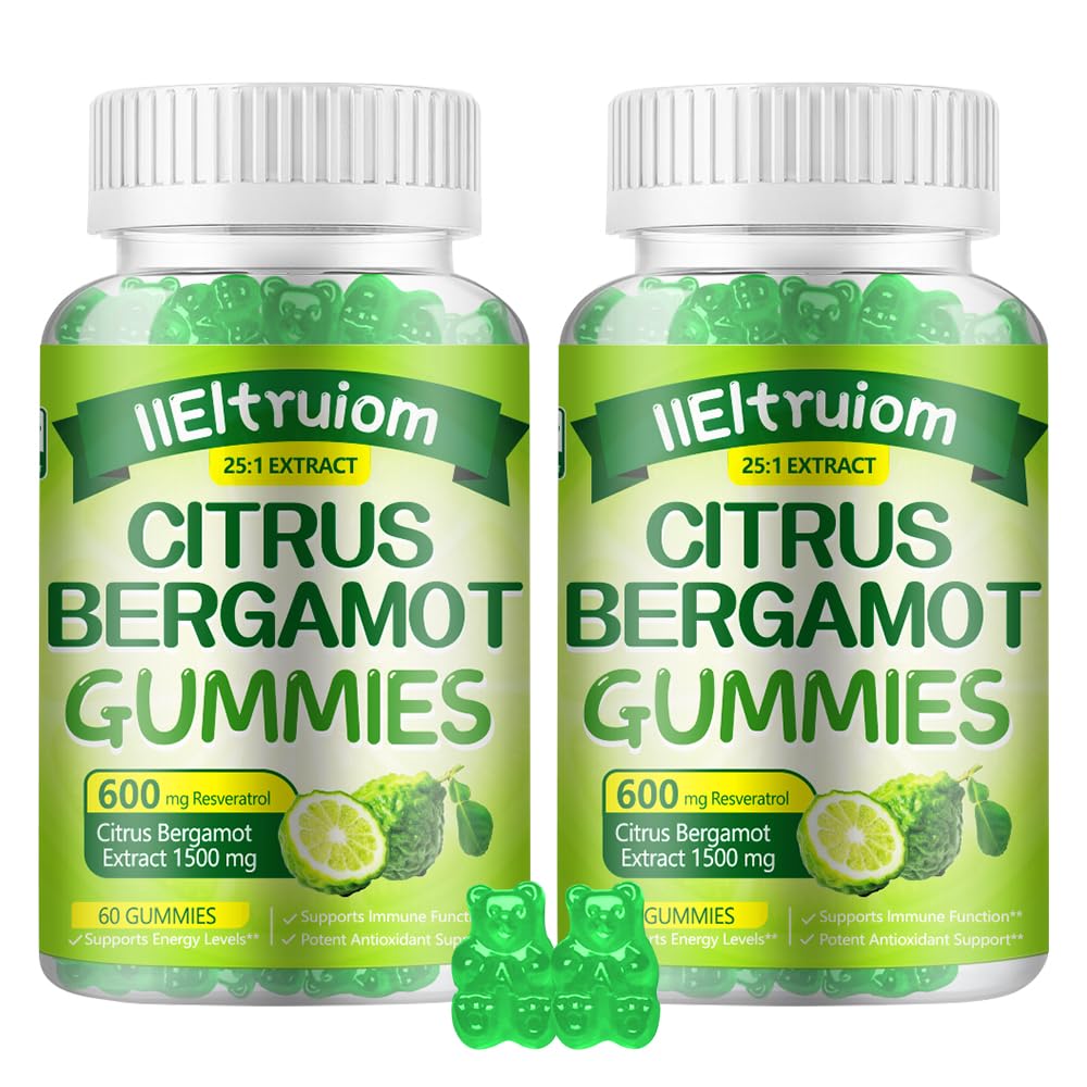 IIEltruiom Gummies bergamote boîte: aperçu du packaging pratique et naturel.