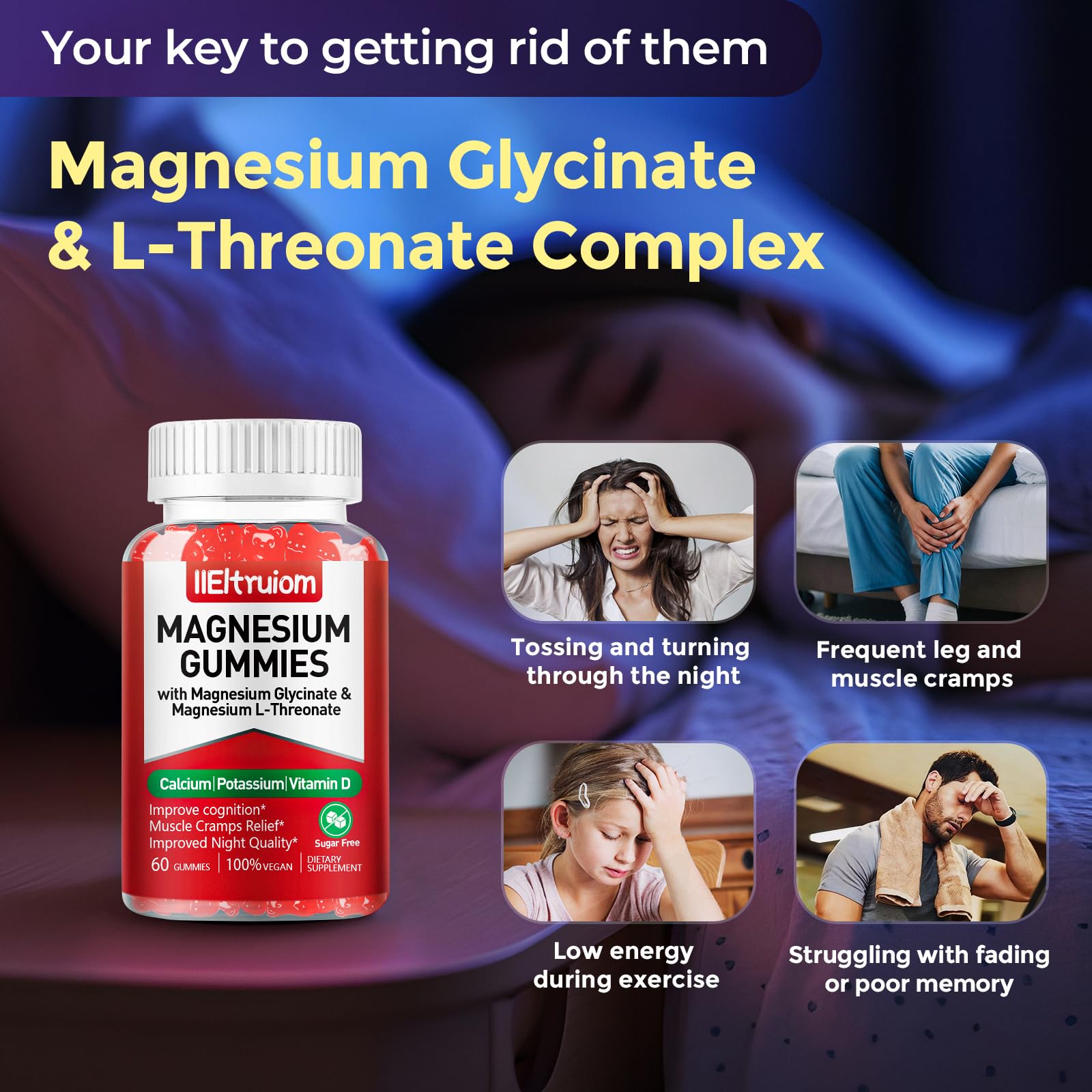 IIEltruiom – association L-thréonate et glycine magnésium, absorption améliorée.