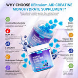 IIEltruiom gommes pré-entraînement saveur myrtille pour énergie rapide.