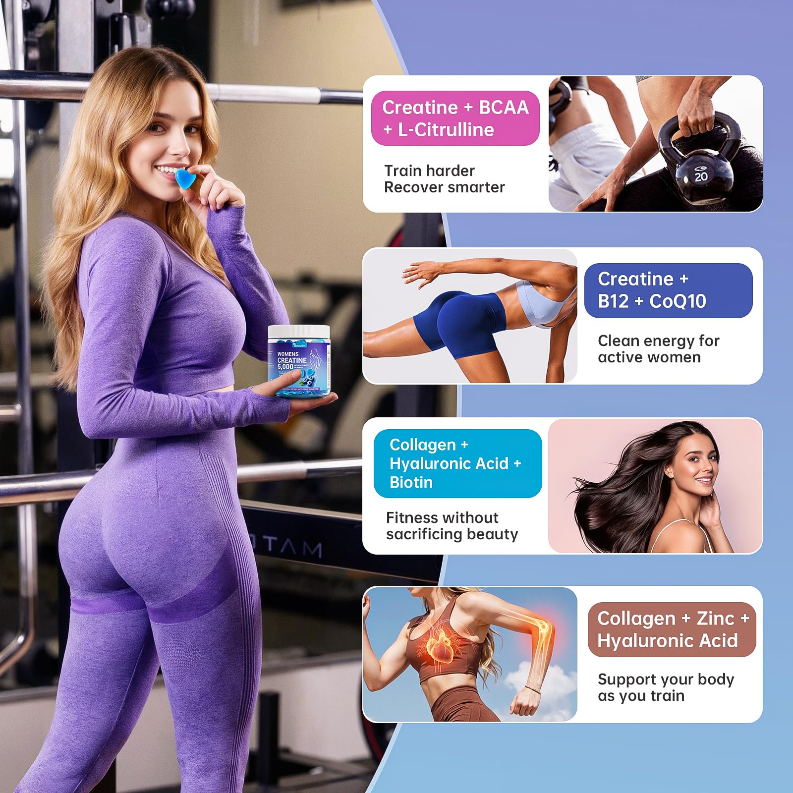 IIEltruiom gommes sans sucre, option adaptée à un mode de vie actif.