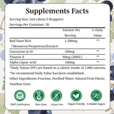 IIEltruiom riz rouge liposomal CoQ10 gouttes, pipette facile pour doser sous la langue.