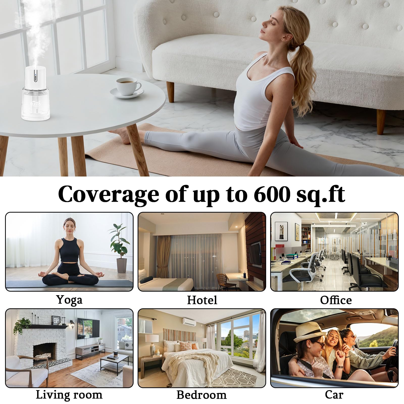 Ikeda Style-Life couverture jusqu'à 55 m² pour ambiance agréable