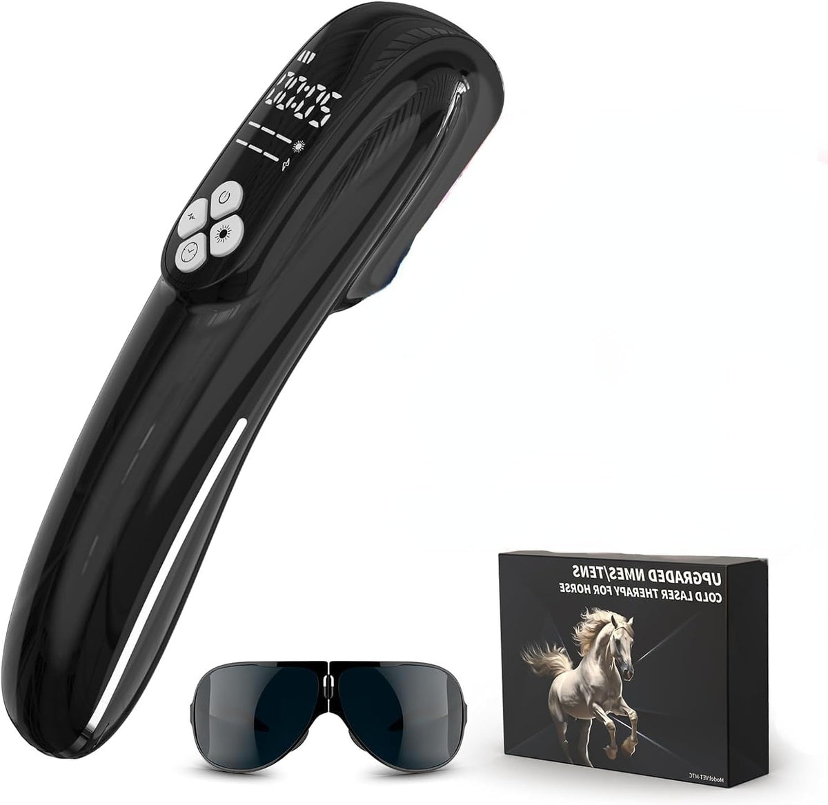 iKeener thérapie laser-froid pour cheval, dispositif 3-en-1 efficace