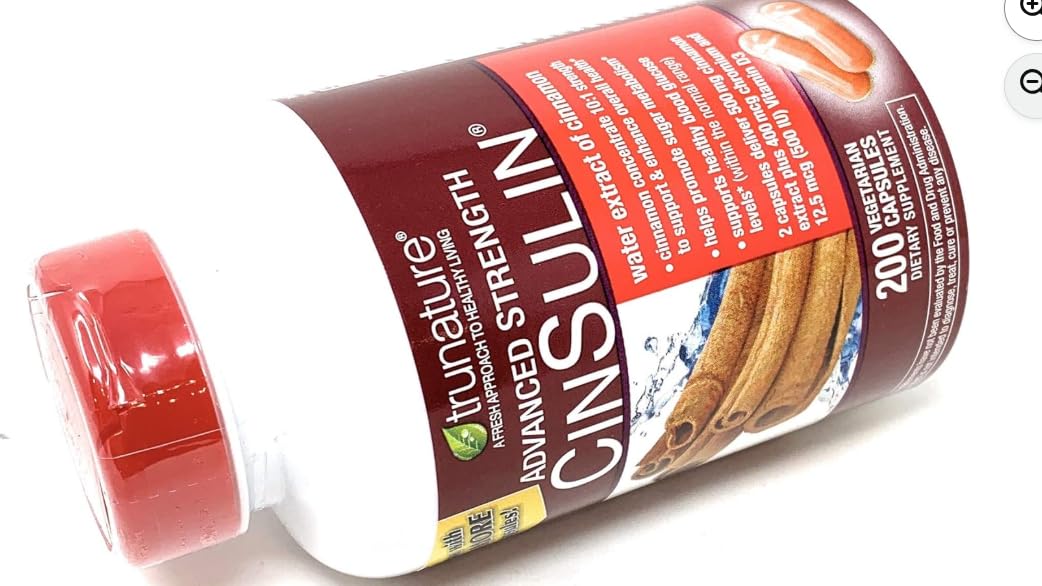 IKJ Cinsulin Cannelle – etiquette et emballage detaillant les composants et l utilisation