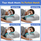 IKSTAR oreiller CPAP Confort masque, indents atténuent la pression du masque.