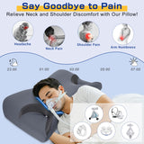 IKSTAR 5.0, oreiller CPAP soutien du cou idéal pour dormir sur le côté.