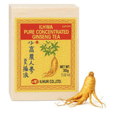 Pâte ILHWA de ginseng concentré, texture riche pour boissons réconfortantes.
