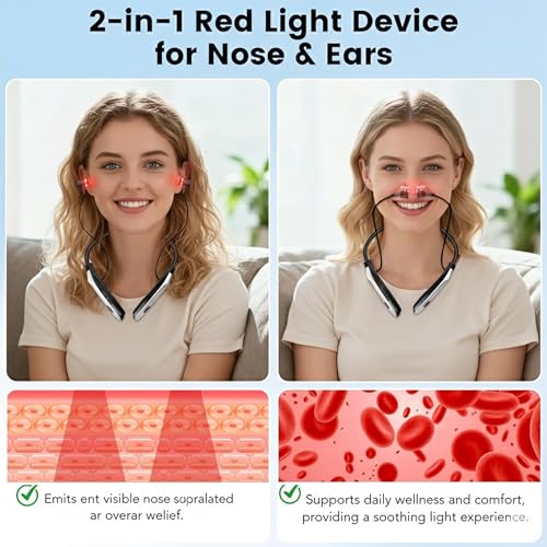 ILIEMOC dispositif nasal et oreilles pour une utilisation mains libres et confortable