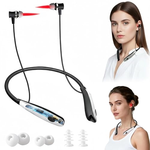 ILIEMOC lumière rouge douce sur nez et oreilles pour relaxation