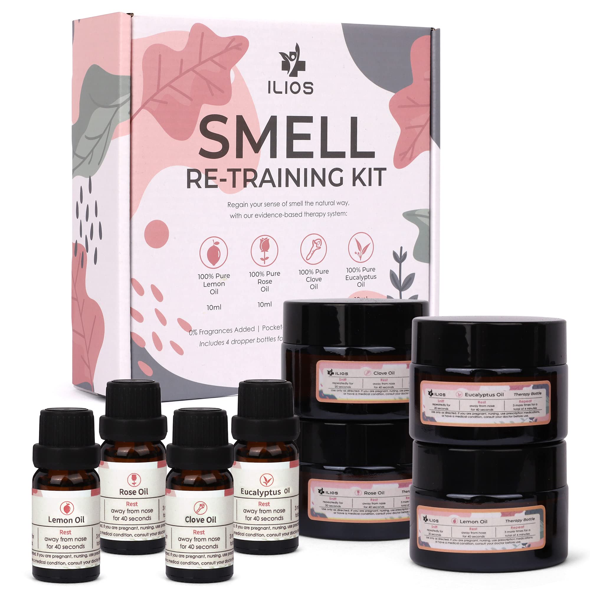 Ilios kit-olfactory-citron: stimulation de l’entraînement olfactif avec citron.
