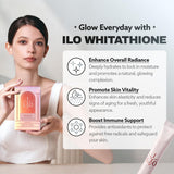 ILO Whitathione, mélange dans une boisson, solution pratique pour les déplacements.