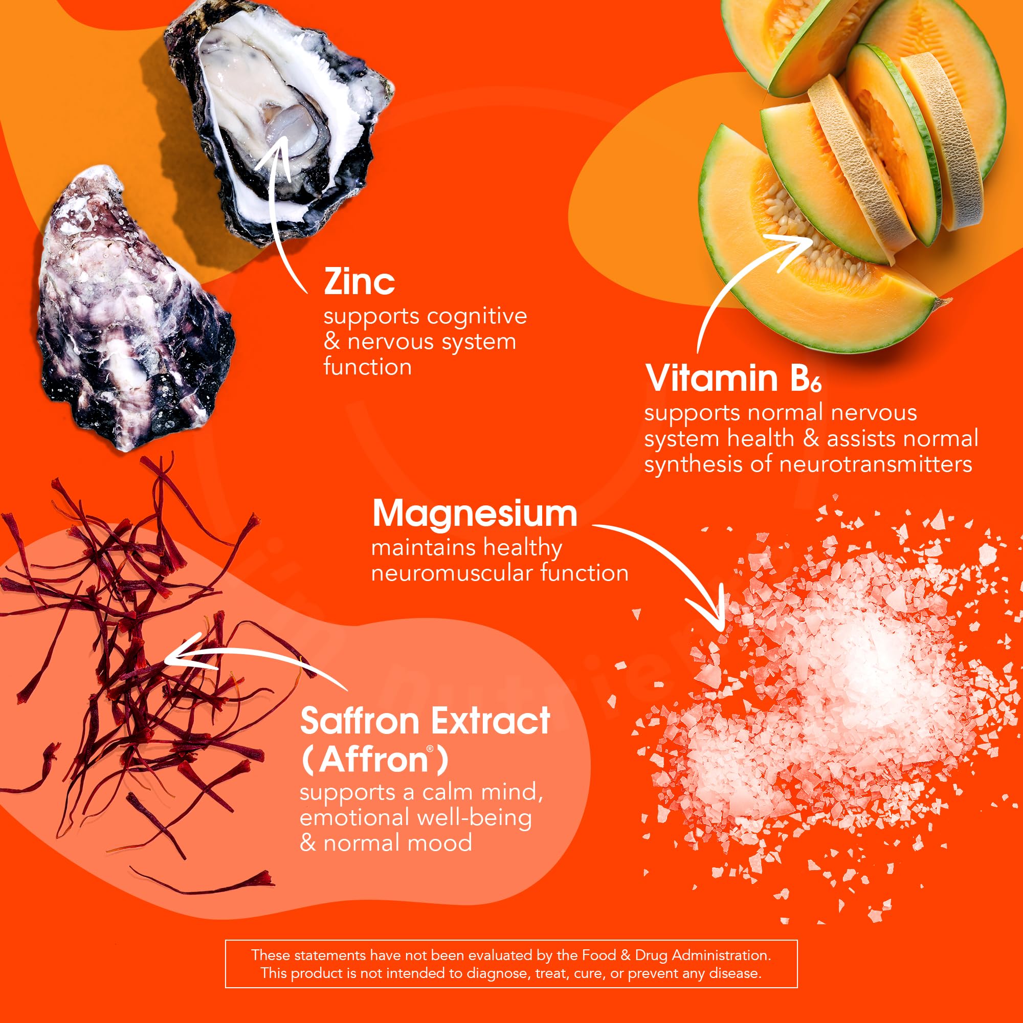 I'm Nutrients Calm Mind zinc — soutien fonction cognitive et concentration chez l'enfant.