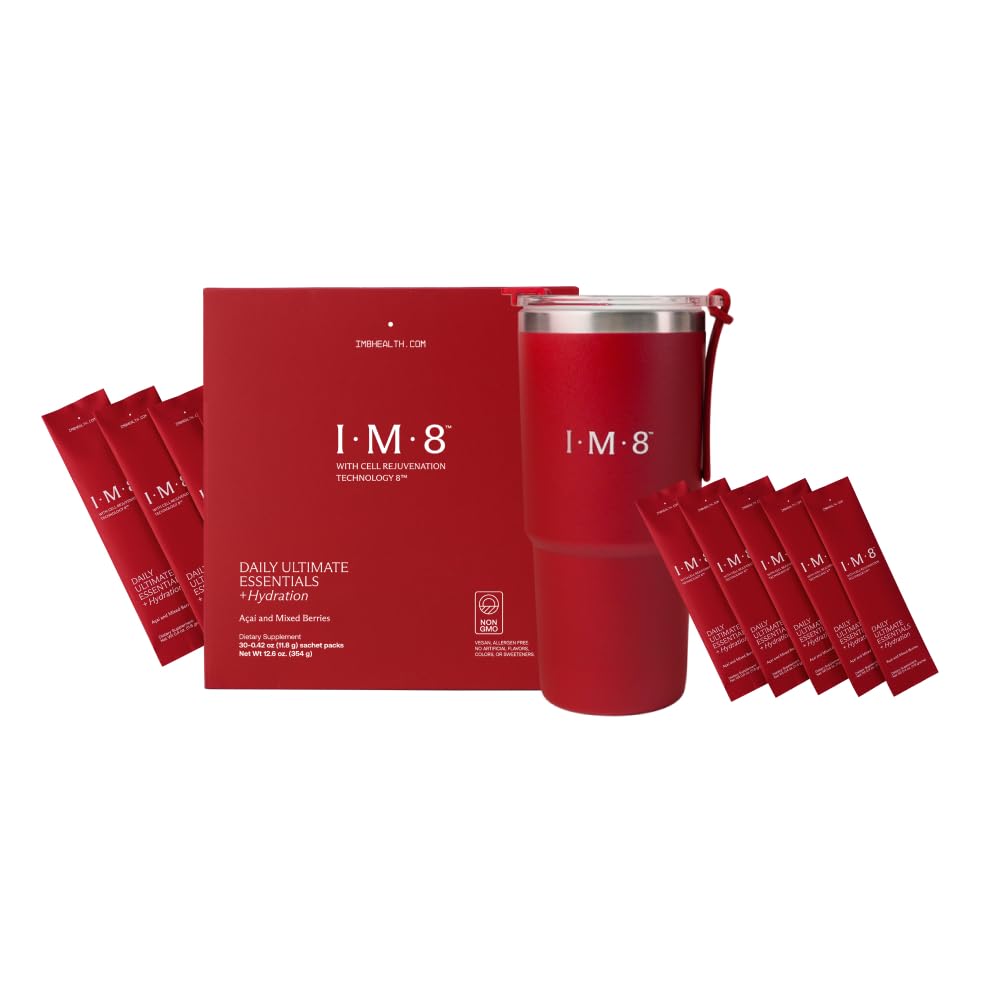 IM8 - bouteille pratique pour énergie et hydratation quotidiennes.
