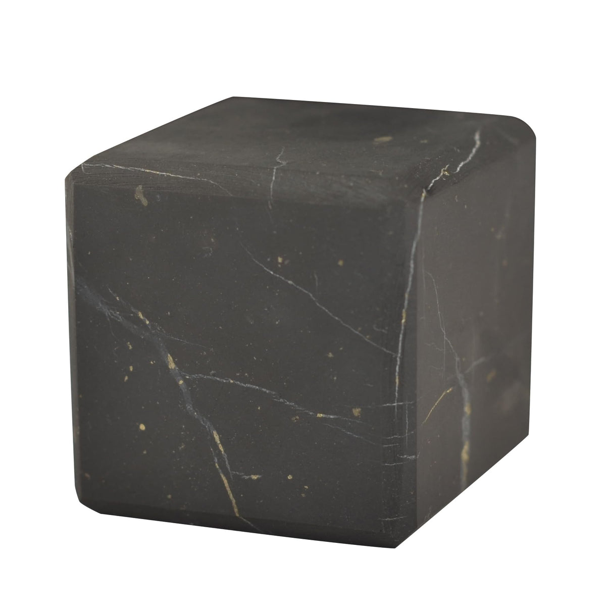 Shungite World Cube Brut 30 mm – Protection Énergétique, Déco Bureau & Méditation
