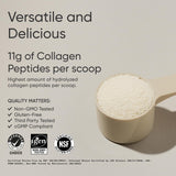 Sports Research Collagène Peptides – Hydrolysé Type I & III, Poudre pour Peau, Ongles et Articulations