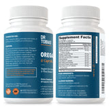 Dr. Tobias Mélange Origan et Acide Caprylique – Équilibre de la flore intestinale, Probiotiques et Enzymes, 60 capsules