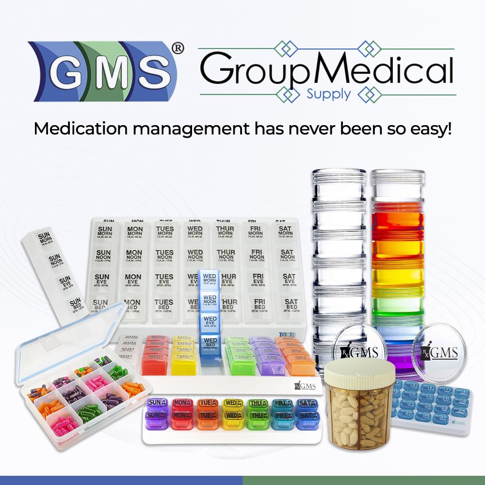 GMS etui pilules design solide, protection fiable en déplacement