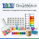 GMS etui pilules design solide, protection fiable en déplacement