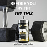 Nutrex Research Alpha-T Magnum – Soutien de la testostérone pour hommes | Supplément avec Tongkat Ali, Shilajit, Shoden Ashwagandha et Fadogia Agrestis