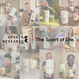 Sports Research Collagène Peptides – Hydrolysé Type I & III, Poudre pour Peau, Ongles et Articulations