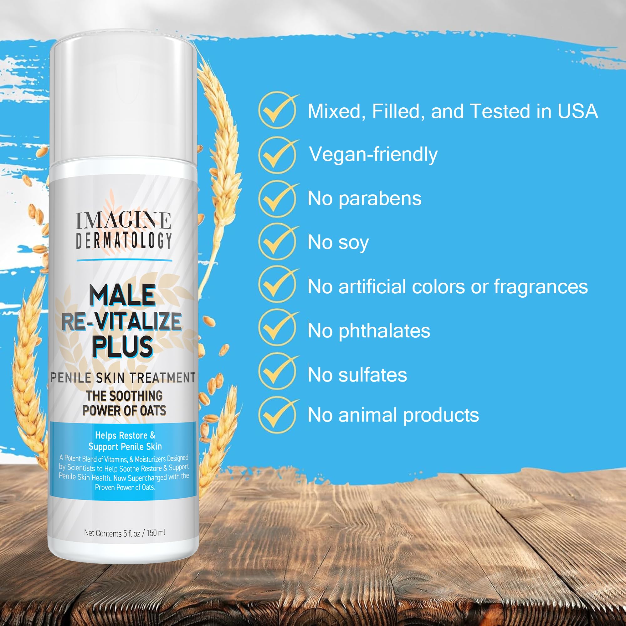 Imagine Dermatology: grand format 150 ml, pratique à domicile et en déplacement.