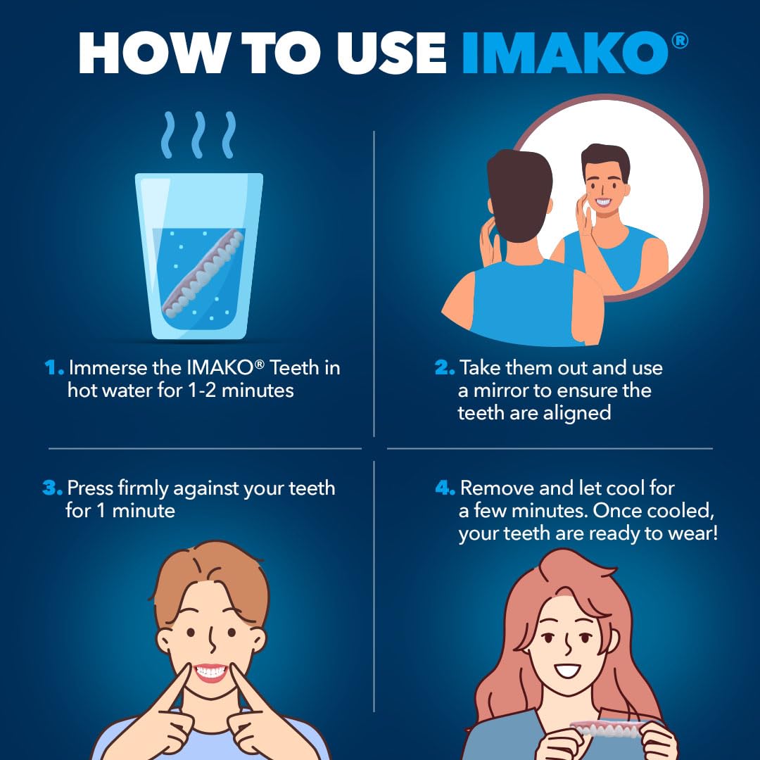 Imako Premium Uppers sans BPA pour plus de sécurité.