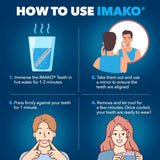 Imako Premium Uppers sans BPA pour plus de sécurité.