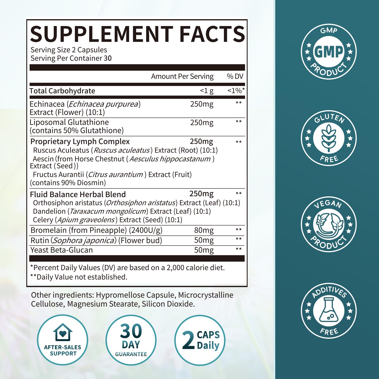 iMATCHME glutathion liposomal – gélules visibles pour une absorption potentielle améliorée.
