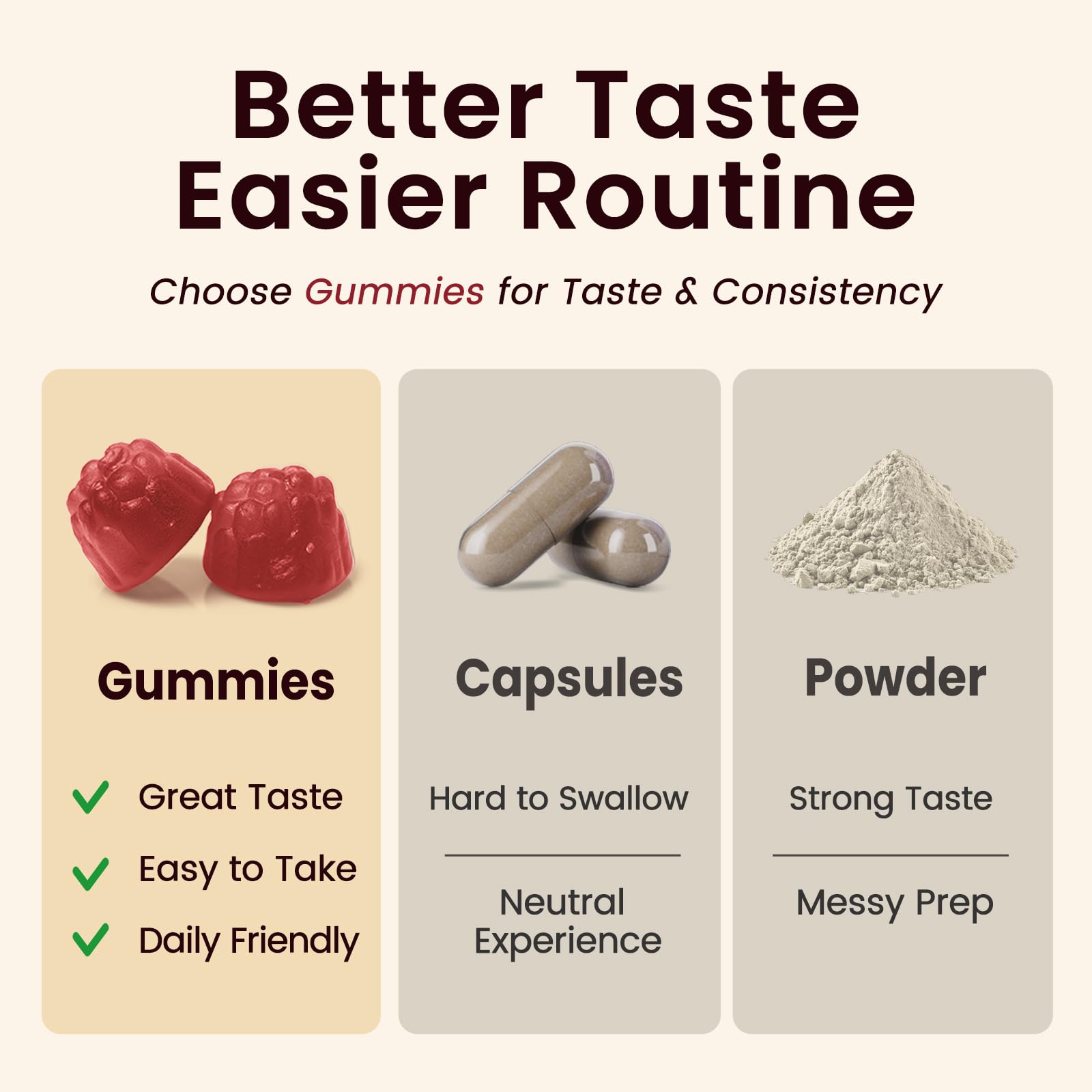 Gommes iMATCHME Betterave Gummies vegan sans produits animaux