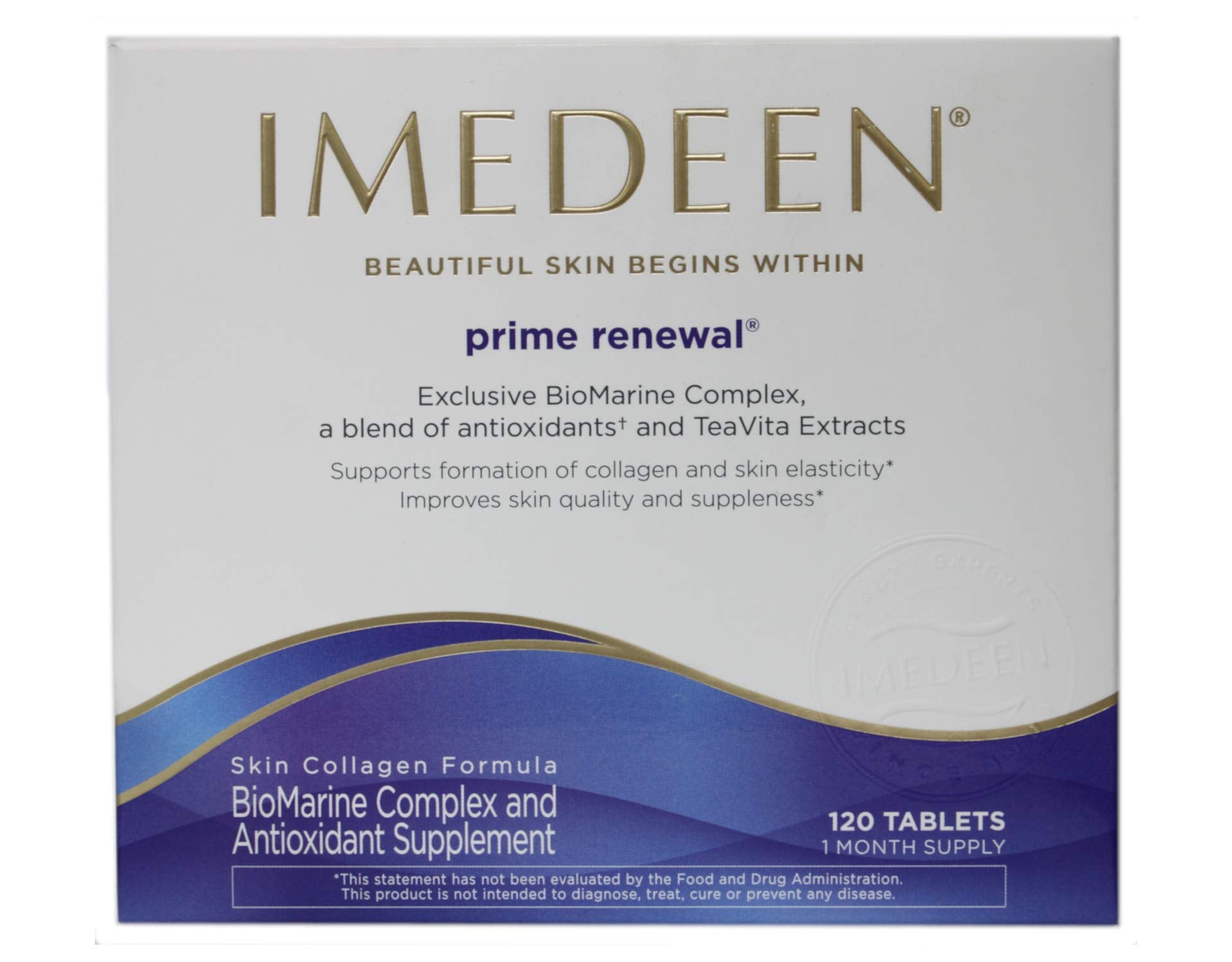 Imedeen Prime Renewal visage : peau plus ferme et lisse grâce à une utilisation quotidienne.