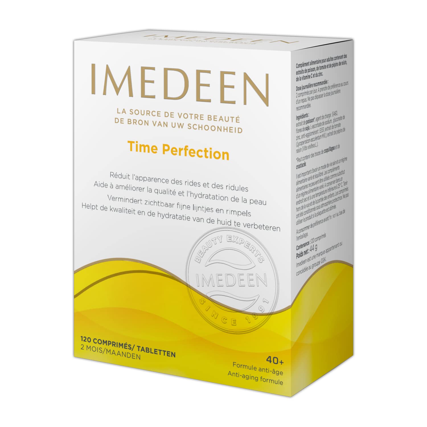 Imedeen Time Perfection – flacon pour routine beauté quotidienne
