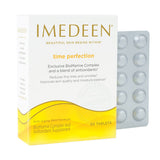 Tablettes Imedeen Time Perfection, prise quotidienne pour l'hydratation.