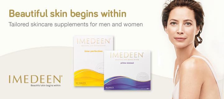 Routine beauté quotidienne avec Imedeen Time Perfection.