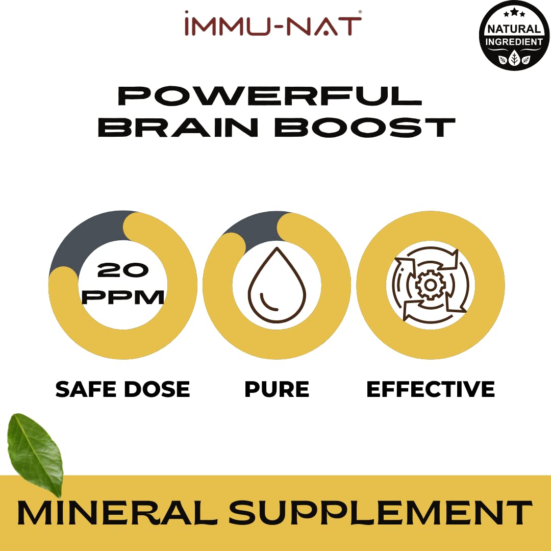 Immu-nat gouttes eau d or colloïdal 24k: utilisation quotidienne simple et pratique.