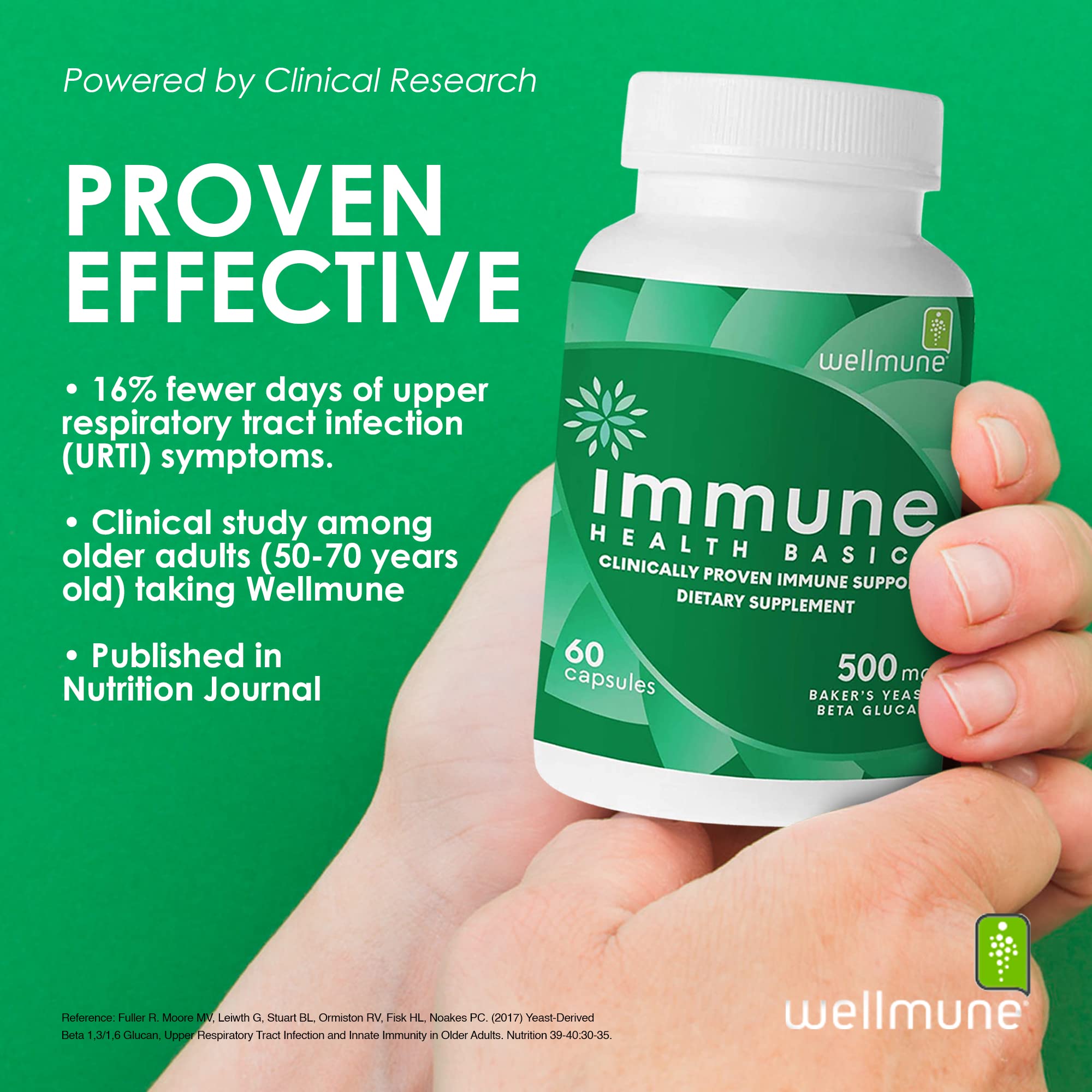 Composition beta glucane purifiée d’Immune Health Basics