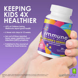 Immune Health Basics étiquettes sans OGM, sans gluten et sans lactose.