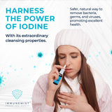 ImmuneMist iode – Formule à l’iode pour une sensation de propreté nasale.
