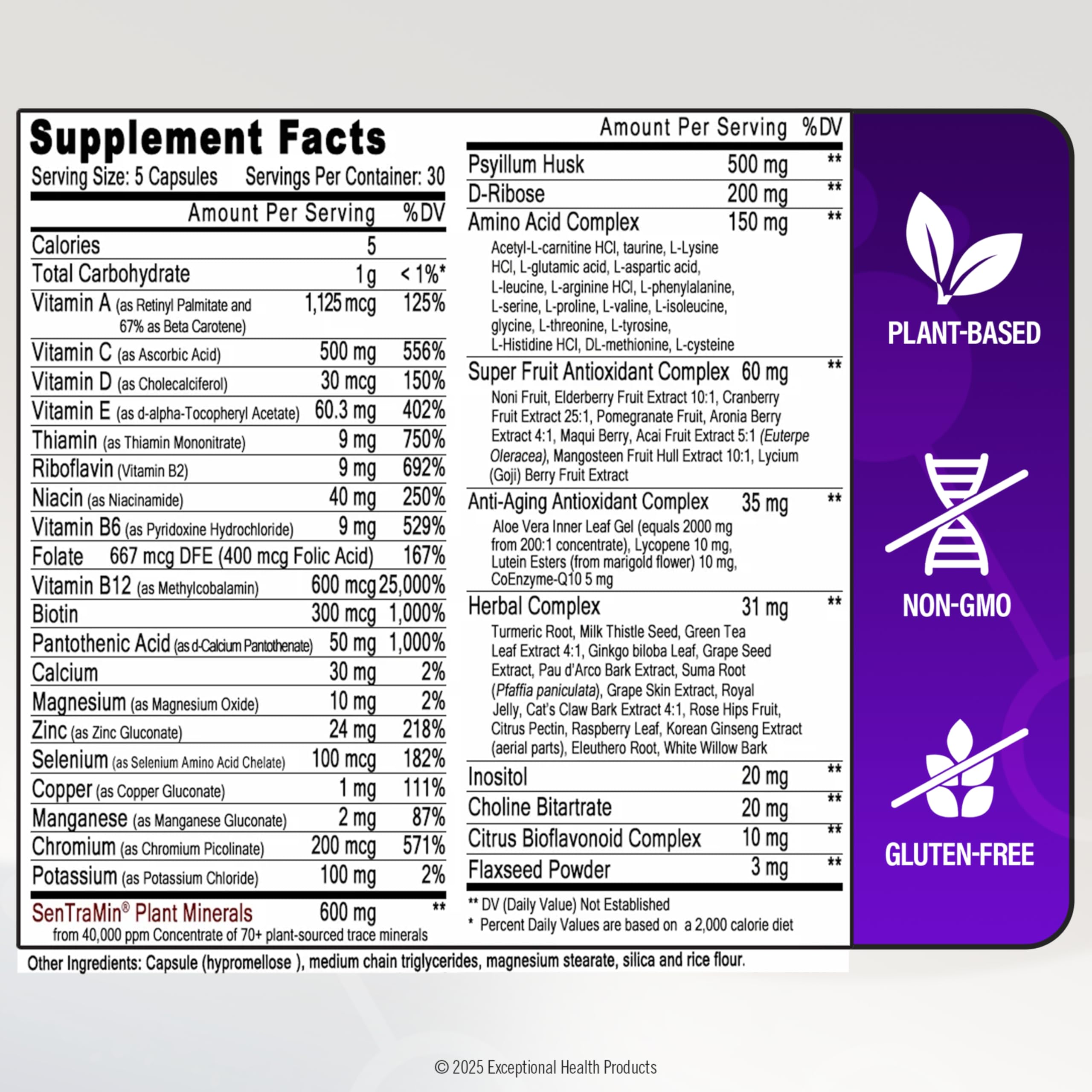 Immuno 150 – Formule pure et adaptée sans gluten ni additifs.