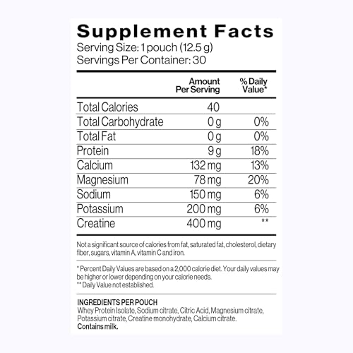 Immunocal Platinum – option sans lactose et sans sucre ajouté.
