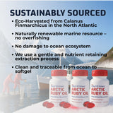 Arctic Ruby Oil Immunocorp, vue générale du produit et de son emballage.