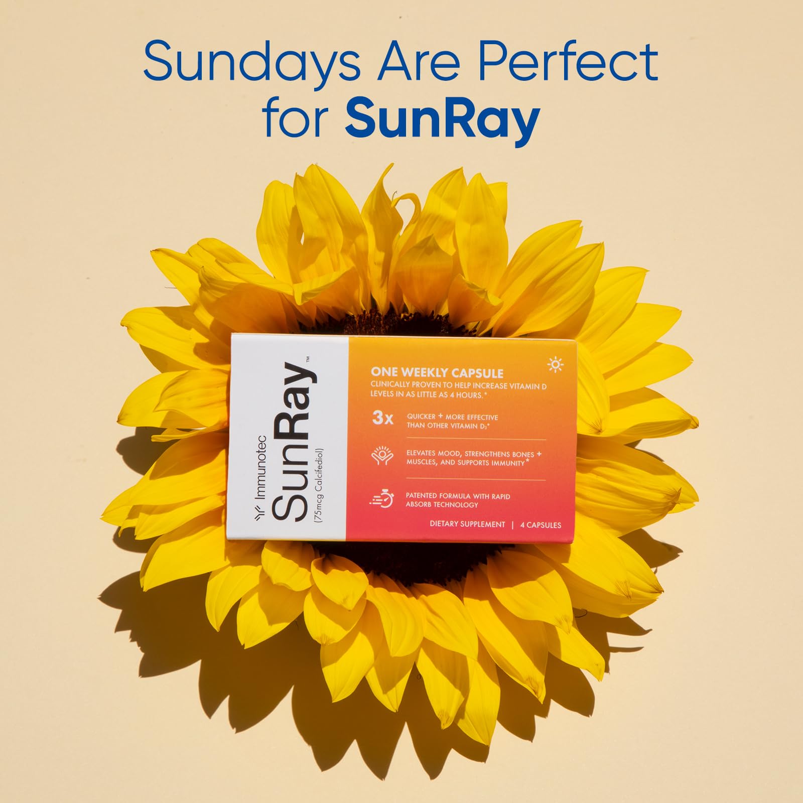 Sunray Immunotec – routine hebdomadaire, facile à intégrer dans le planning