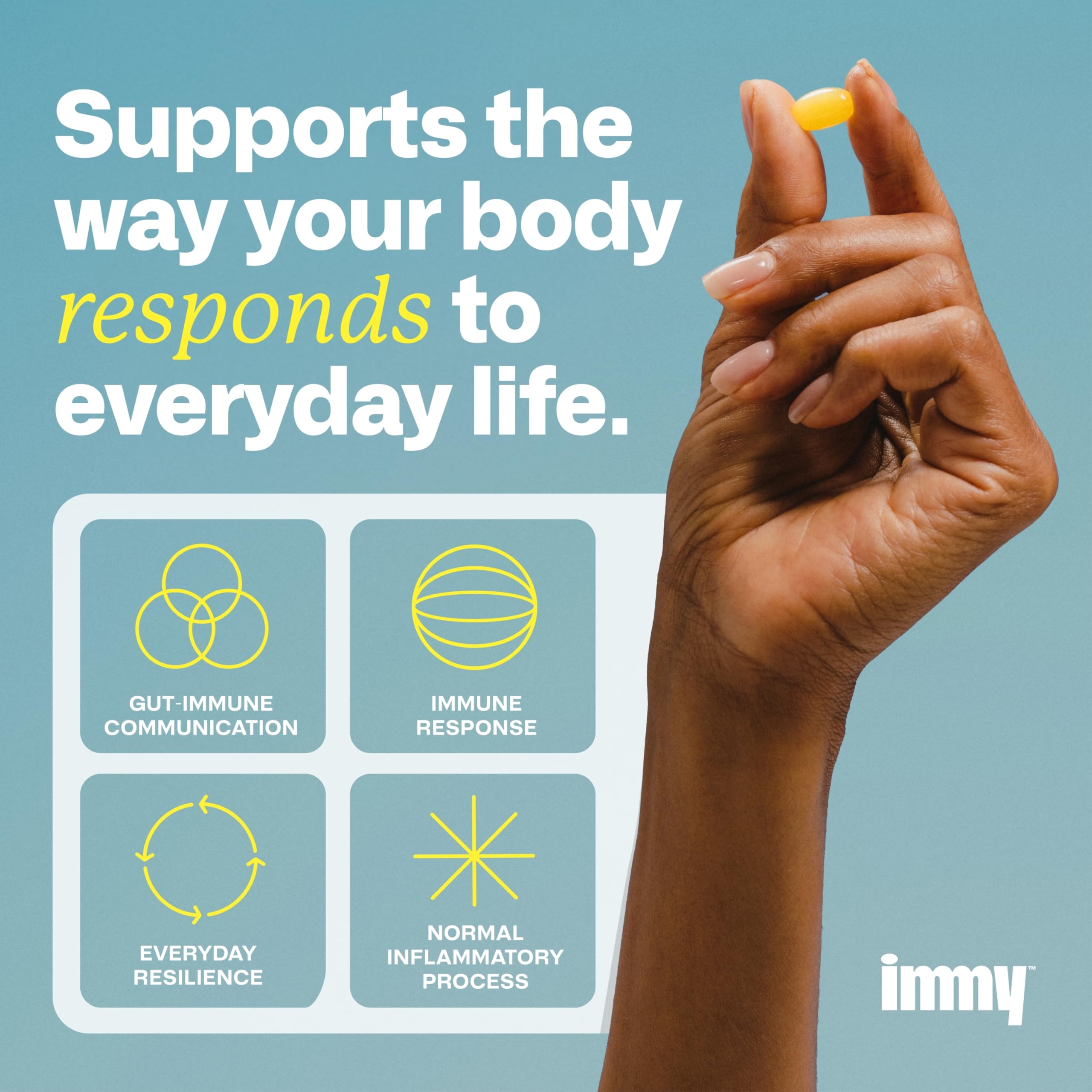 IMMY – connexion intestin-cerveau, suggère un soutien cognitif potentiel.