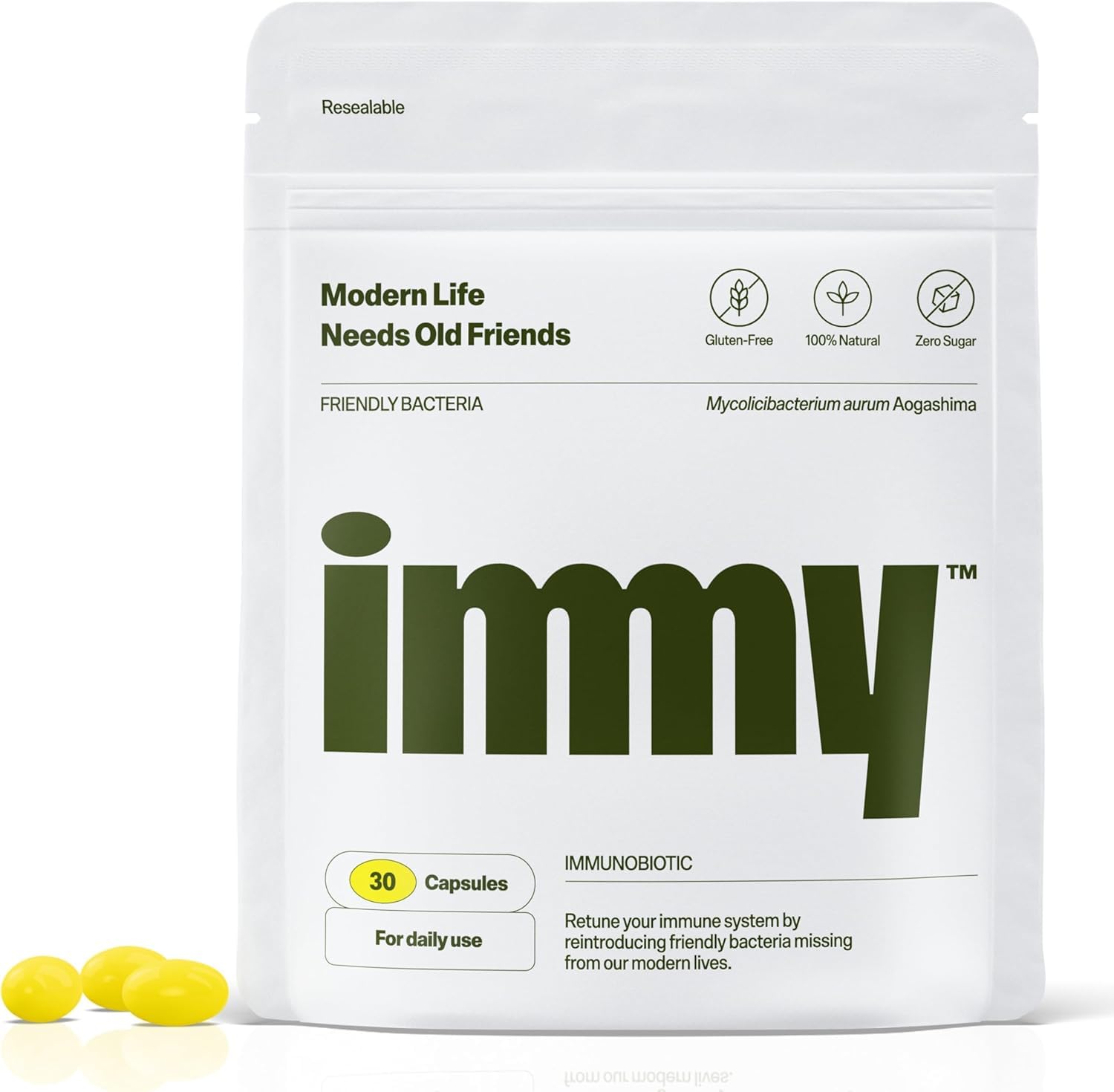 IMMY – emballage du complément immunitaire, peut soutenir l'immunité.