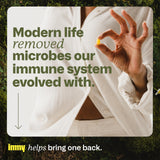 IMMY – ingrédients M.aurum Aogashima, suggèrent un soutien intestinal potentiel.
