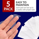 Ensemble de cinq tampons nasaux IMPRESA, kit confort CPAP.