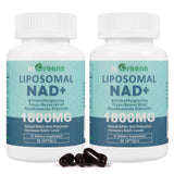 inGreens Liposomal NAD+ 1800 mg - bouteille, énergie quotidienne et absorption optimisée